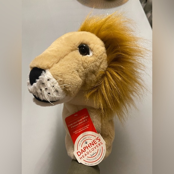 Daphne's Lion Driver Headcover - Picture 1 of 7